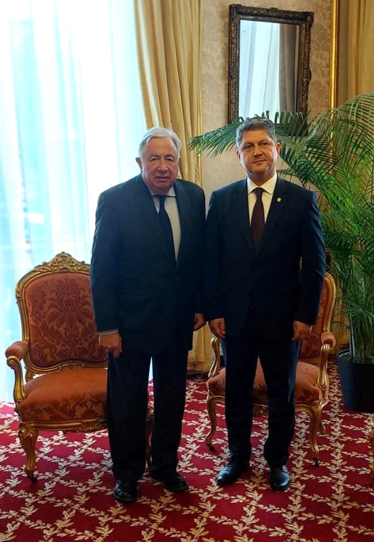 Întâlnirile bilaterale ale senatorului Titus Corlățean la Senatul Republicii Franceze